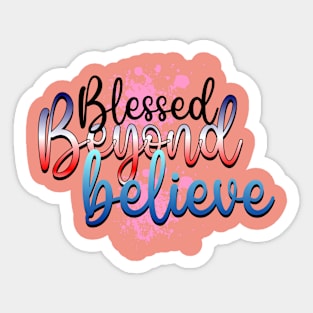 Blessed Sticker